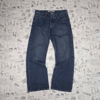 32 - Vintage Y2K express 2000s baggy wide leg denim pants