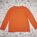 XL - Vintage Y2K no boundaries 2000s LS orange youth t-shirt