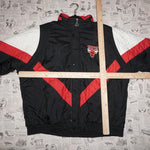 Large -Vintage Y2K Chicago Bulls embroider nba starter jacke