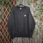 Vintage Y2K Nike embroidered swoosh faded 1990s sweatshirt