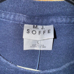 Vintage y2k navy blue univeristy of michigan collegiate tee