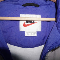 XL - Vintage Y2K Nike embroider 90s purple/gray windbreaker
