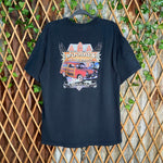 Vintage Y2K woodies in the valley beach car 2000s t-shirt