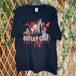 Vintage y2k motley crue Tommy Lee, Vince Neil, rock band tee