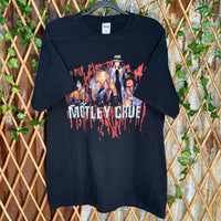 Vintage y2k motley crue Tommy Lee, Vince Neil, rock band tee