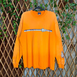 Vintage Y2K gecko Hawaii 1990s flame surf skate LS T-shirt