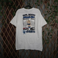 XL - Vintage / Y2K 1998 Car Show Papa Woody Muscle Car Tee