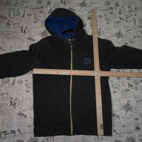 M- Vintage / Y2K 00’s DC embroidered chest hit grunge hoodie
