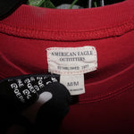 Vintage Y2K American Eagle Outfitters SoCal red 00s t-shirt