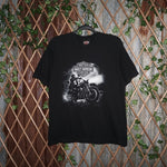 Medium - Vintage Y2K Harley Davidson biker 00s skull t-shirt