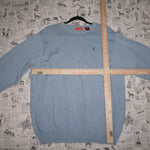 XL - Vintage Y2K IZOD embroidered 2000s knit argyle sweater
