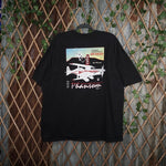 XXL - Vintage / Y2K ABERLE aircraft phantom race 00s t-shirt