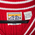 Vintage Y2K DELF knitted 1990s new york hip hop sweater vest
