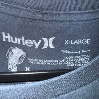 Vintage Y2K Hurley surf skate wear 2000s era grunge t-shirt