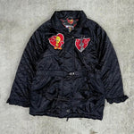 Vintage y2k looney tunes cartoon quilted youth jacket