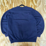 Vintage y2k universite paris embroidered crewneck sweatshirt