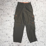 28x30 - Vintage Y2K windbreaker pants cargo carbon