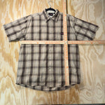 Vintage Y2K genuine dickies plaid 2000s button up t-shirt