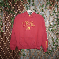 Medium - Vintage Y2K USC Trojans embroider femme 00s hoodie