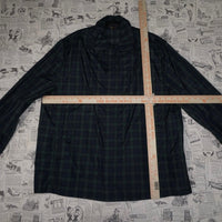 XL - Vintage Y2K Bathing ape bape plaid 1990s windbreaker