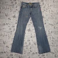 26 - Vintage Y2K Miss me jeans denim femme 00s womens pants