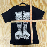 Medium - Vintage y2k avirex tattoo grunge skull snake 2000s t-shirt