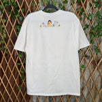 Vintage Y2K lake Tahoe 1990s nature flowers bird t-shirt