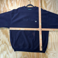 Vintage Y2K big dogs fleece embroidered logo 00s sweatshirt