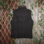 Small - Vintage Y2K Eddie Bauer fur collar down puffer vest