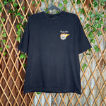 Vintage Y2K Morro Bay California moon Route 66 car t-shirt