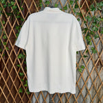 Vintage Y2K kappa embroider Patch 1/4 zip polo jersey shirt