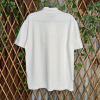 Vintage Y2K kappa embroider Patch 1/4 zip polo jersey shirt