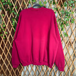 Vintage Y2K Wilson 1990s usa made embroider heavy sweatshirt