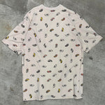 Vintage / Y2k southpole baggy aop sneaker tee 00s hip hop t-shirt