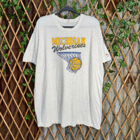 Vintage Y2K Michigan College University wolverines 00s shirt