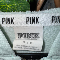 Vintage Y2K pink women/femme Victoria’s Secret zip up hoodie