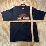 Vintage Y2K Harley Davidson Alamo city motorcycle TX t-shirt