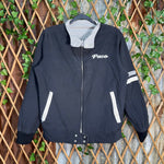 Vintage Y2K PACO jeans 90s embroider reversible windbreaker