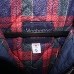 XL - Vintage Y2K manhattan zip fade blanket line 90s jacket