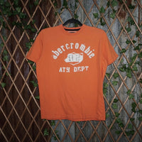 Vintage Y2K Abercrombie & Fitch raw hem preppy 2000s t-shirt