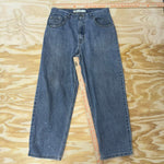 Vintage y2k faded glory light wash 00s wide leg baggy pants