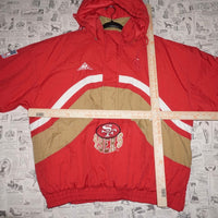 XL - Vintage Y2K Apex one puffer San Francisco 49ers jacket
