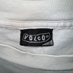 Vintage Y2K Volcom rocker guitar drawing doodle 00s t-shirt