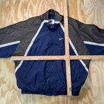 Vintage Y2K Nike 1990s embroidered swoosh zip up windbreaker