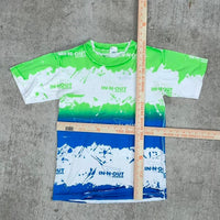 Vintage 90s in n out burger aop t shirt