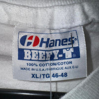 Vintage y2k 1991 knight fighting dragon t-shirt