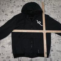 Vintage Y2K rocawear Jay Z hip hop 2000s fleece lined hoodie