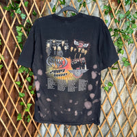 Vintage Y2K styx 2009 tour bleach tie dye band 2000s t-shirt
