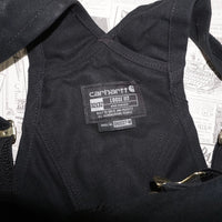 32x32 -Vintage Y2K DS Carhartt workwear double knee overalls