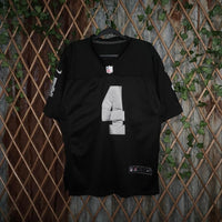 L - Vintage / Y2K NFL Raiders #4 Derek Carr NFL Nike Jersey
